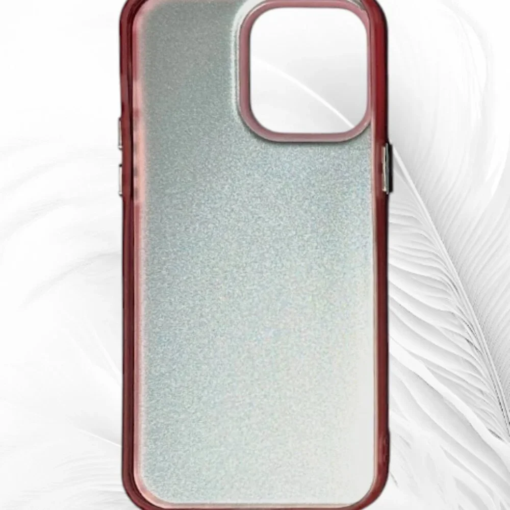 Cartoon Chic Design Stylish Pink Glossy iPhone Case iPhone 14 Pro Max